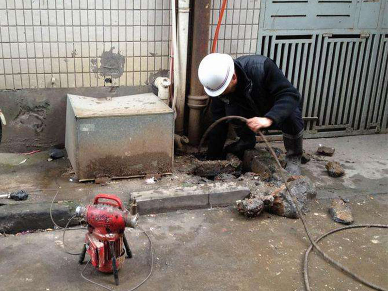 石泉疏通下水道-洗菜池疏通