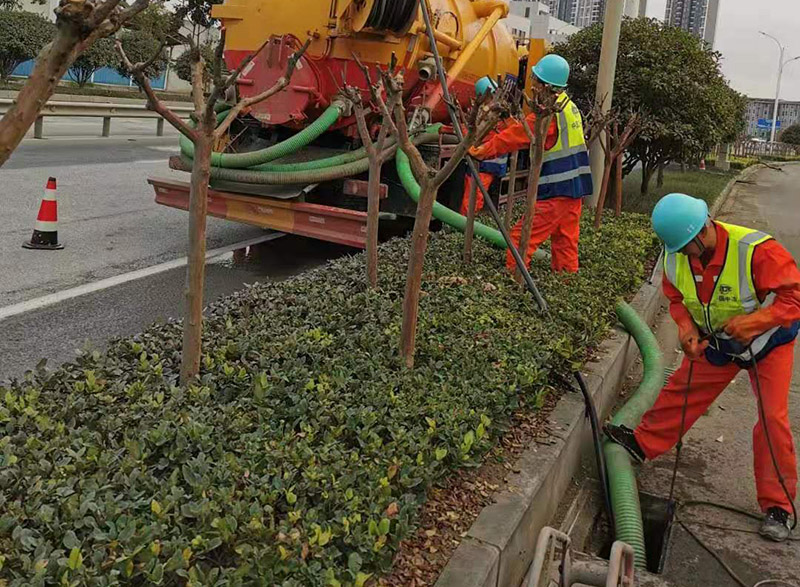 石泉市政管道清淤